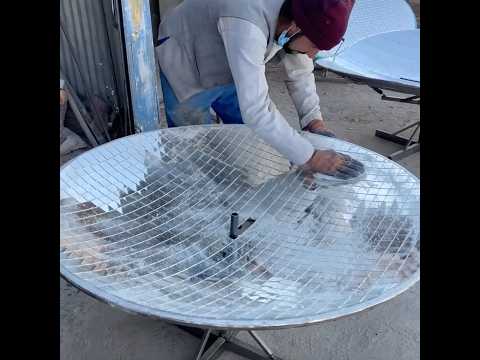 Solar Cooker Manufacturing Amazing Process || Clean Green Profitable & free Energy Project ||