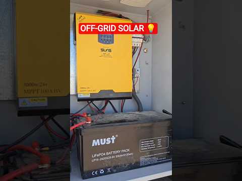 How Off-Grid Solar Street Lights Work 🌞⚡#alithetechnical #offgrid #shorts