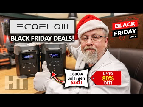 ECOFLOW | Black Friday DEALS On Power Stations, Solar Generators