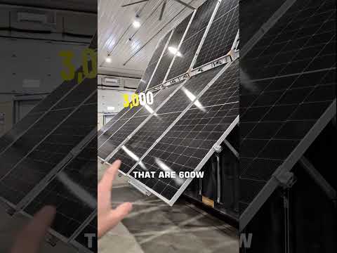 Solar Panel System for SHIPPING CONTAINERS!