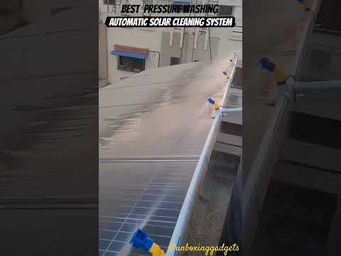 Best pressure Washing machine for solar panel cleaning