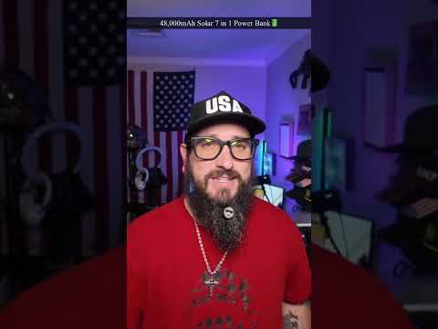 Ultimate Solar Power Bank Review: Ditch Those 6 Chargers! #SolarPower #GadgetRevolution