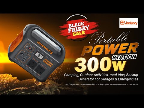 Jackery Solar Generator 1000 v2 Portable Power Station | Black Friday Sale!!🔥