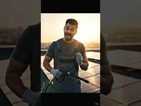 Clean Solar panels regularly #solarenergy