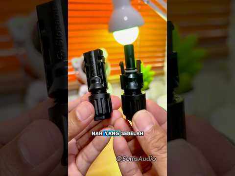 Konektor MC4 Kabel Solar Panel #reviewer #konektormc4 #konektorkabelpanelsurya