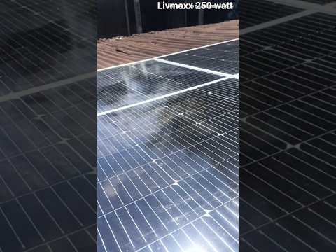 #livmaxx 250. solar panel 2 with  luminous NXG 850e #shortvideo #music #edit #slowedandreverb