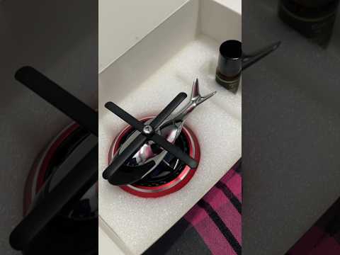 Solar helicopter car perfume review ๐๐ | Solar powered rotating car freshener
