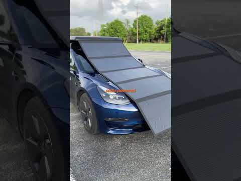 ⚡World’s first solar EV charger 🚗 — no gas, save money, and harness the sun’s power!