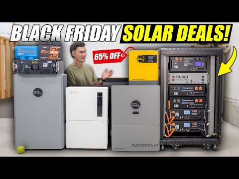 Black Friday Solar Deals You CAN’T Miss! Batteries, Inverters, Panels & More…