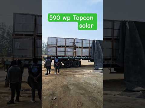 Buy DCR Solar Panel TOPCON for flour mill at wholesale rate #galaxysolarsystems