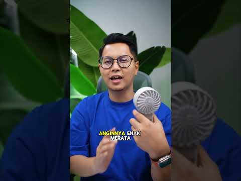 GOOJODOQ GFS014 Solar Power Mini Fan 4000 mAh Foldable Handheld Turbo Jet Rechargeable Strong Wind