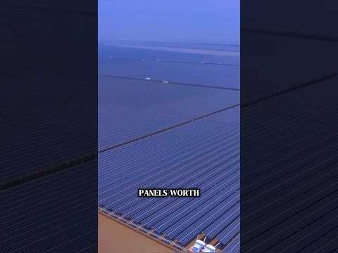 Why so many solar panels on water?