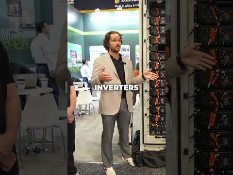 We spent some time looking at the Renon Power commercial products lineup at RE+ 2025 #solar #battery