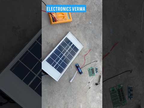 Solar Panel से Battery Charging करना सीखें | #shorts