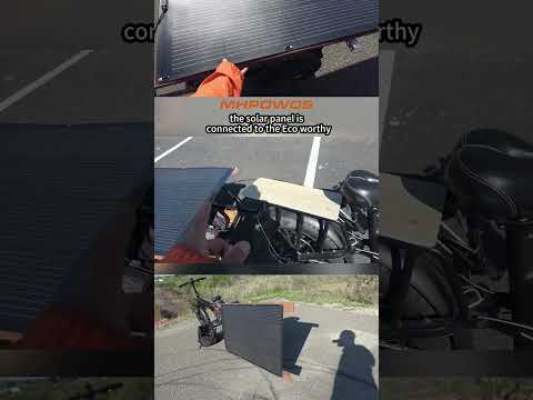 Power Your RV Off-Grid with MHPOWOS 200W Solar Panel | Compact & Bendable Design