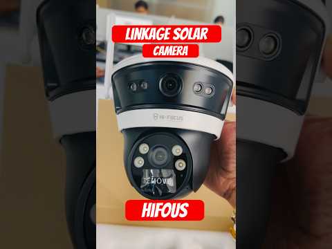 HiFocus Linkage Solar Camera Unboxing | Dual Lens Solar Camera @Secureindia24x7