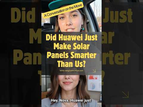 🤯 SOLAR PANELS WITH AN IQ OF 200?! Huawei’s INSANE New Tech! 🌞🔋