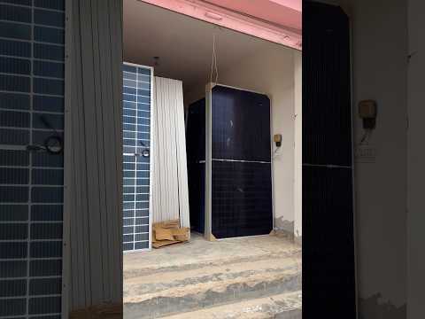 Bifacial solar penal 550wtt, 540wtt, topcon 590wtt,600wtt, 620wtt #solarenergy #solar #solarsystem