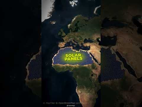 Solar Panels In the Sahara Desert 🤯 #ayushtruth #shorts