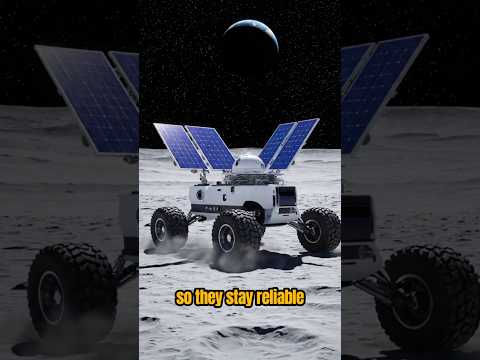 Why Lunar Robots Can’t Use Regular Solar Panels #nasa #space