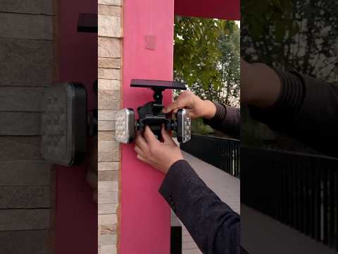 Solar Double-Head Pavilion Light Brighten Your Space with Zero Electricity!