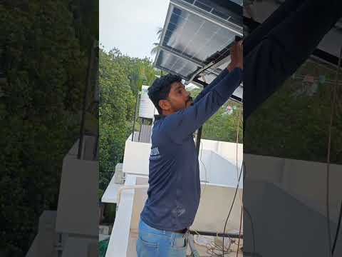 LUMINOUS 5 KW ONGRID SOLAR  & ADANI SOLAR PANEL INSTALLATION