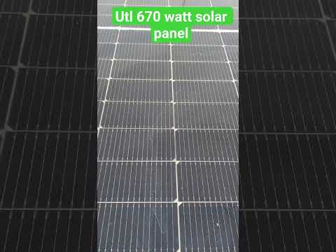 utl solar  670 vat