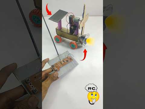 How to make solar energy rc car || diy rc car #viral #shorts