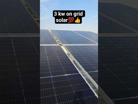 3 kw solar system at churu #churu #solar #electrical #tatapower #siker #solarpanels #solarsystem