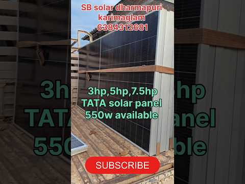 TATA solar panel sale in tamil nadu/solar panel sale in tamil nadu #tatapowersolar #solarsales
