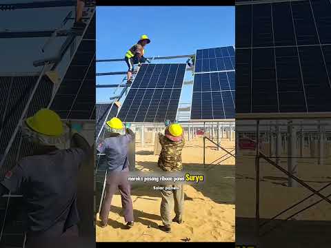 Dari Gurun Tandus ke Taman Hijau! Teknologi Panel Surya yang Bikin Heboh Dunia