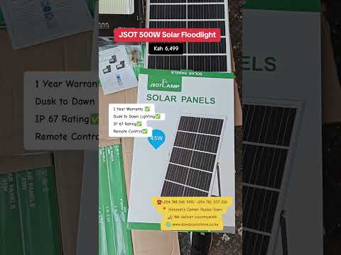 JSOT JS8500 500W Solar Floodlight