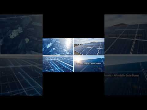 “Polycrystalline Solar Panels – Affordable Blue Energy Solution”