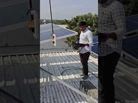 waree solar 3.24 kw insulation and solar washing powar bite presar pump machin