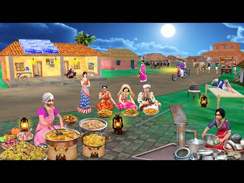 बिना बिजली का गांव | Village without Electricity Solar Panels Power Inspirational Moral Hindi Kahani