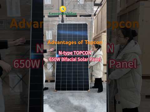 Do you know Advantages of N type TOPCON Solar Panels?#solar #solarenergy #solarpower