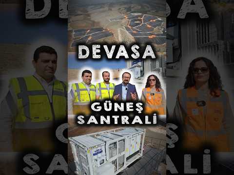 Gaziantep binlerce güneş paneli