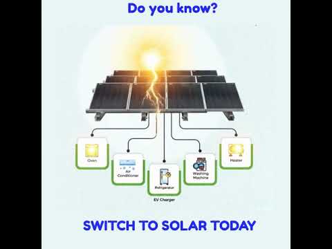 Does Solar Panel runs Electrical Goods? | gensolar | 8939102517