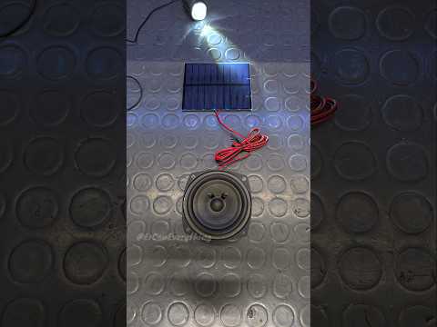 Seeing Sound Through a Solar Panel
