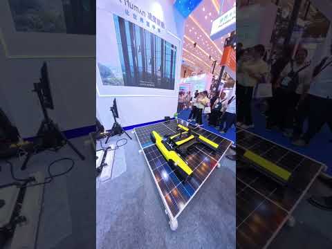 Discover Chinese smart machines for cleaning windows and solar panels! | #glass