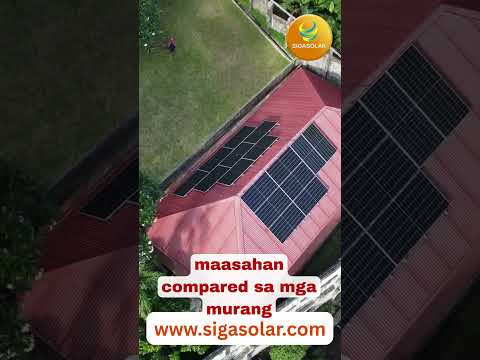 Quality Matters!!!Tier 1 Panasonic Solar Panels #sigasolar #renewableenergy #solarenergy #panasonic