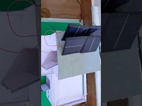 Solar panels house #easyexperiment30 #home #diy #homemade