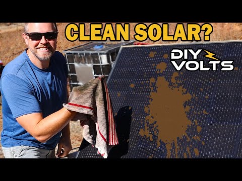 Does Cleaning Solar Panels Actually make a difference in Power?