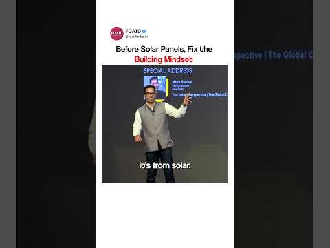 Before Solar Panels, Fix the Building Mindset