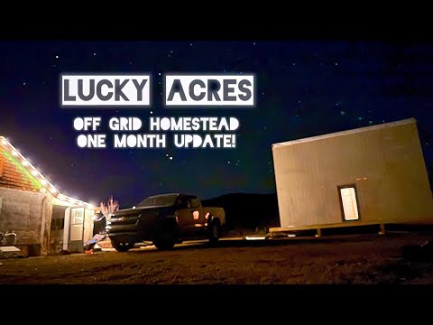 Our Solar Panels blew away! What’s next for the Tiny House? One Month Homesteading