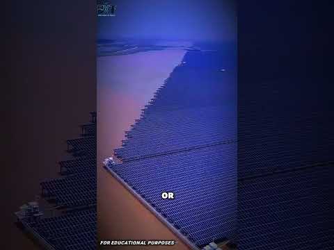 Why China Is Placing Solar Panels on the Sea.  #documentary #usashorts#fyp