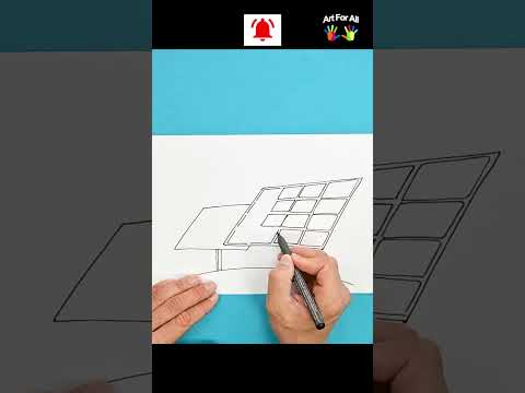 Solar Panels drawing #artforall #renewableenergy #earthday