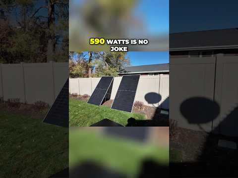 Mega Power Solar Panels: 590W Bifacial + Free Shipping