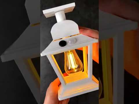 Stylish & Free Light! ☀️ Vintage Solar Wall Lamp Unboxing