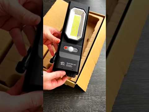 Free Electricity Light! ☀️ Epyz Solar Street Light Review